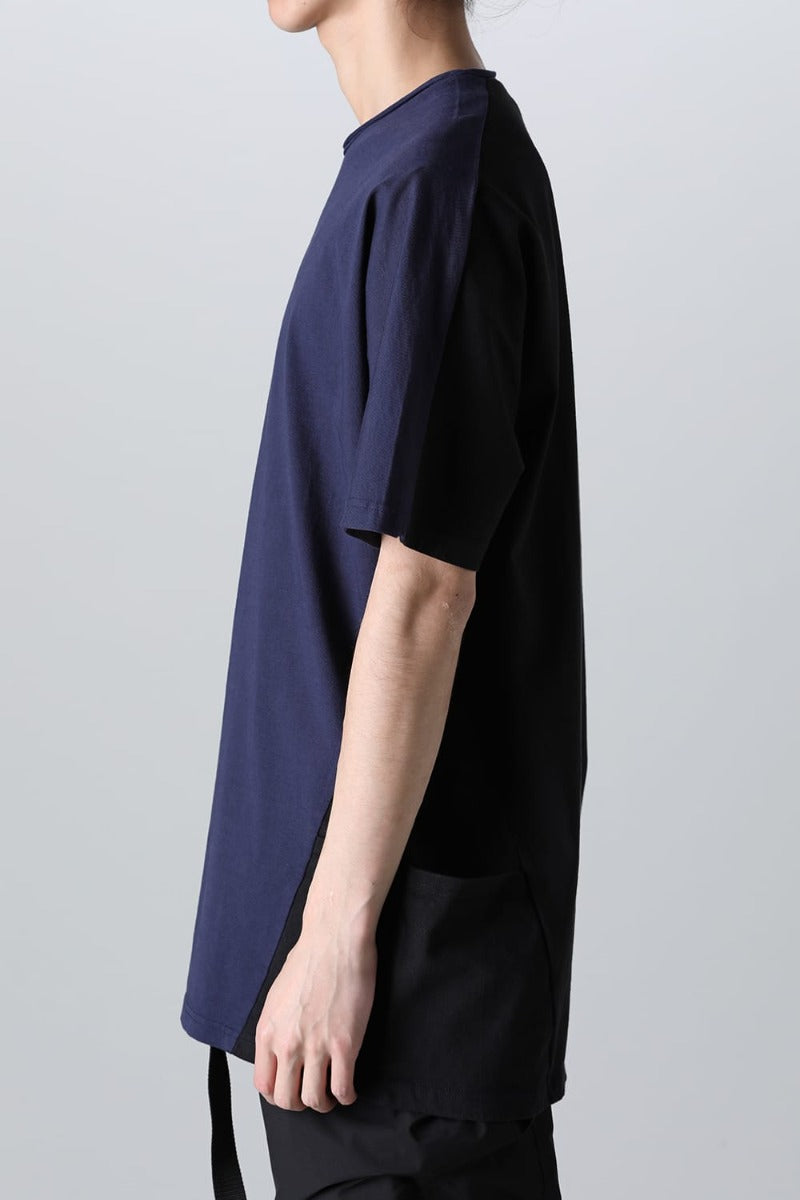 ドルマンT ネイビー × ブラック