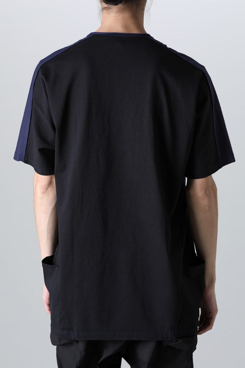 ドルマンT ネイビー × ブラック