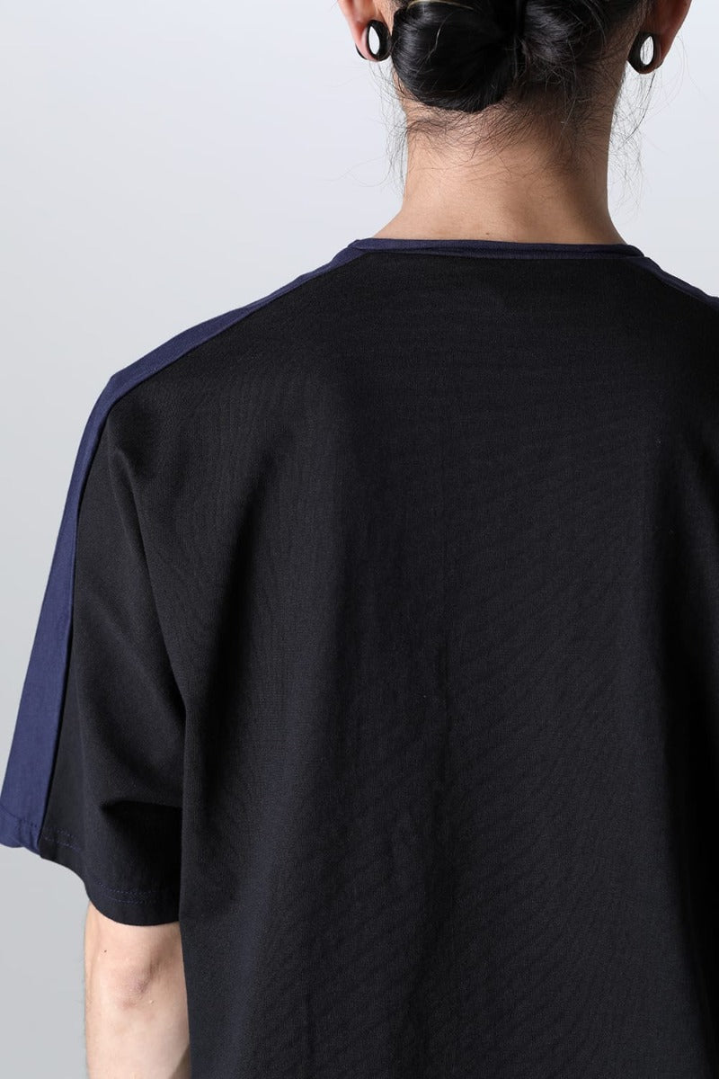 ドルマンT ネイビー × ブラック