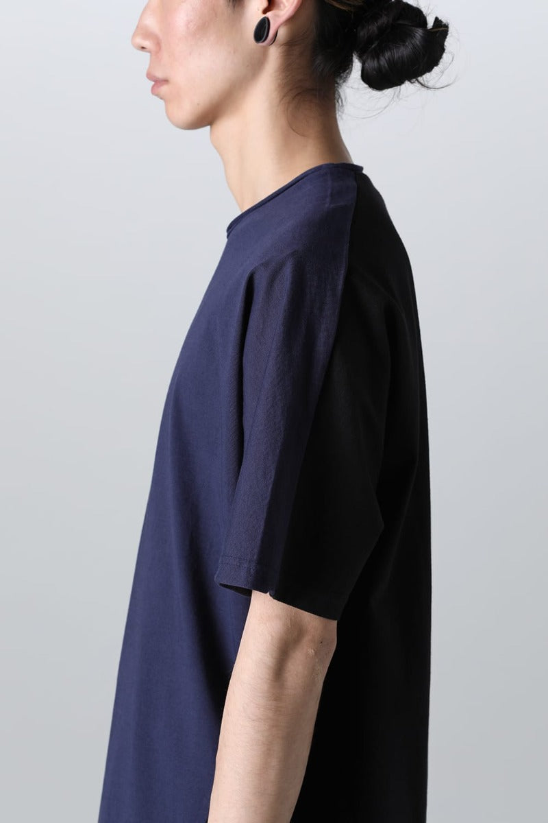 ドルマンT ネイビー × ブラック