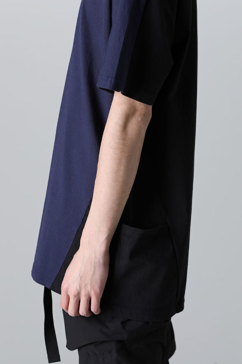 ドルマンT ネイビー × ブラック