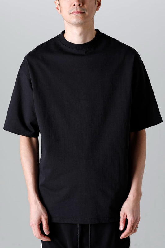Drop Shoulder-T Black