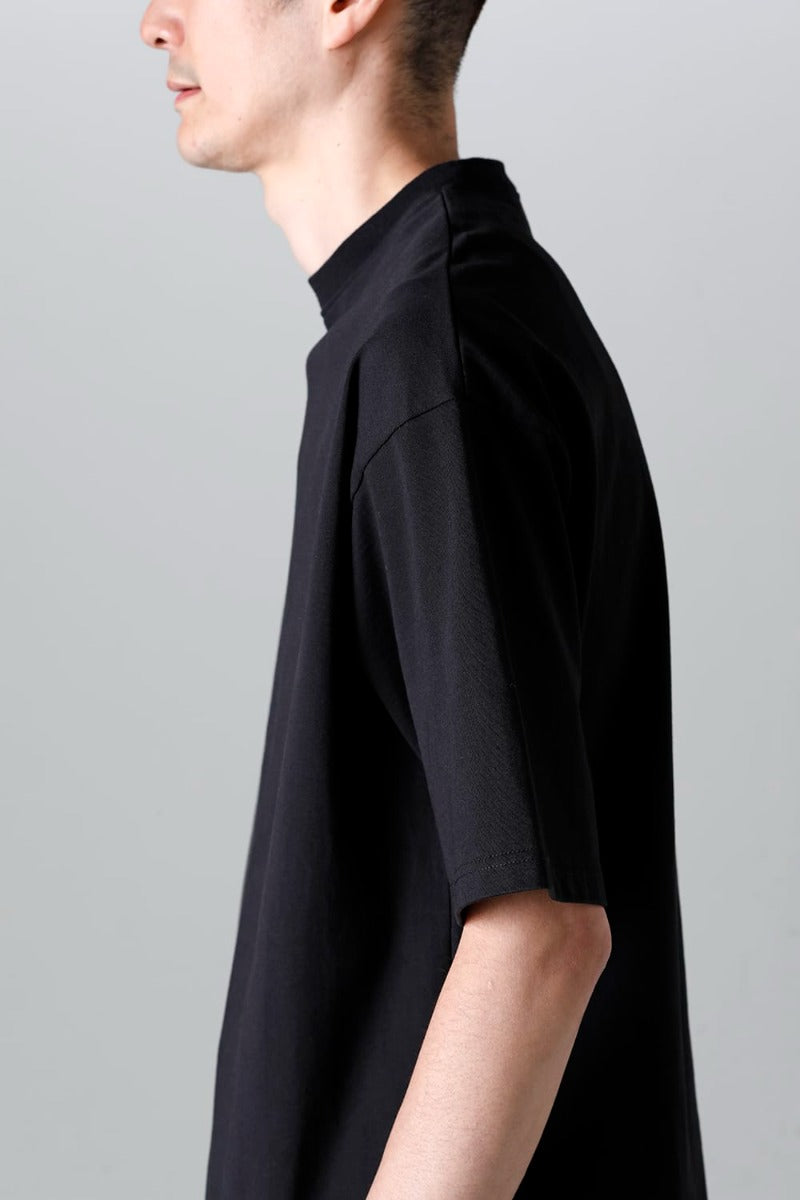 ドロップショルダーT ブラック