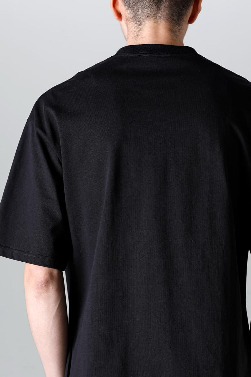 ドロップショルダーT ブラック