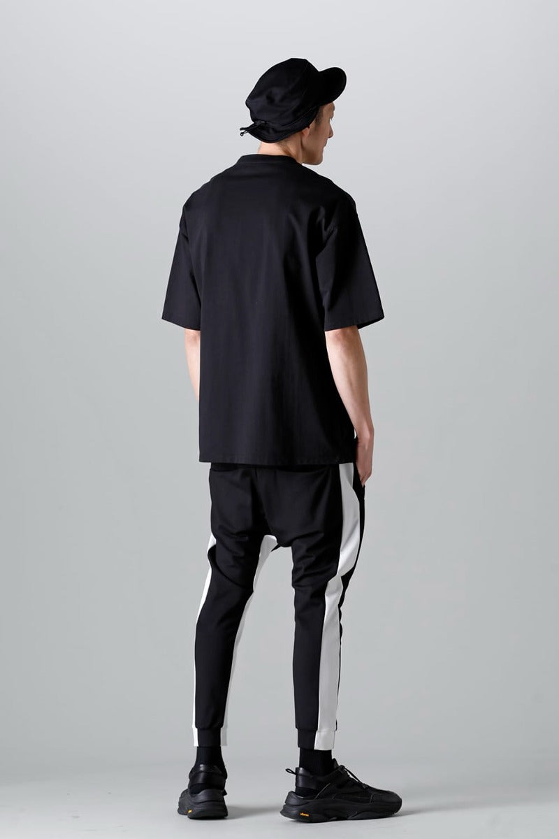 ドロップショルダーT ブラック