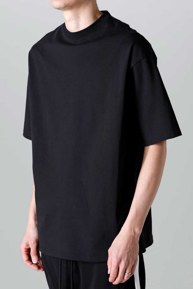ドロップショルダーT ブラック