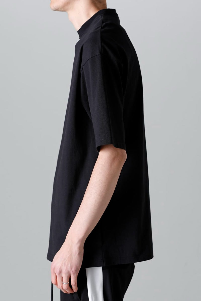 ドロップショルダーT ブラック