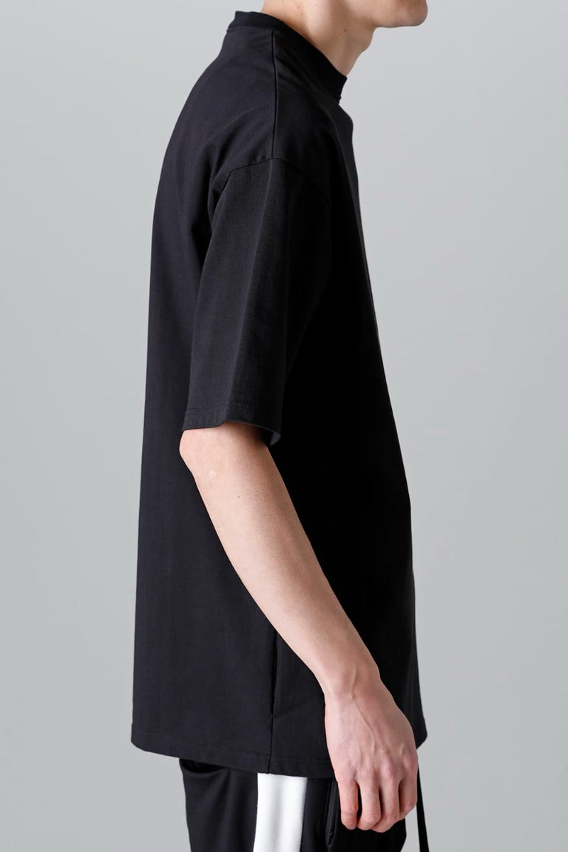 ドロップショルダーT ブラック