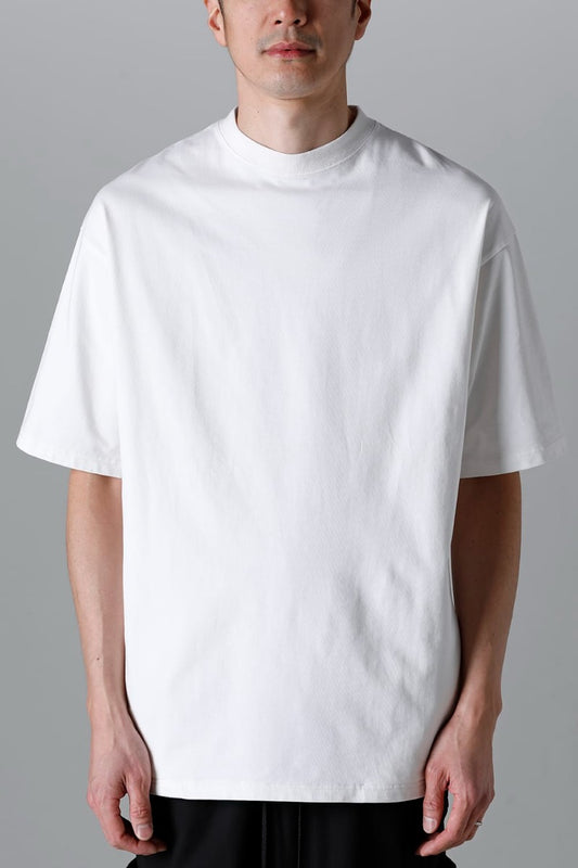 Drop Shoulder-T White