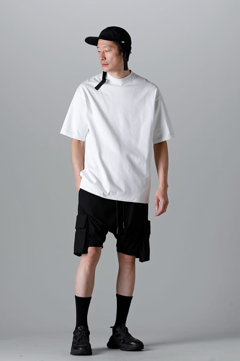 Drop Shoulder-T White