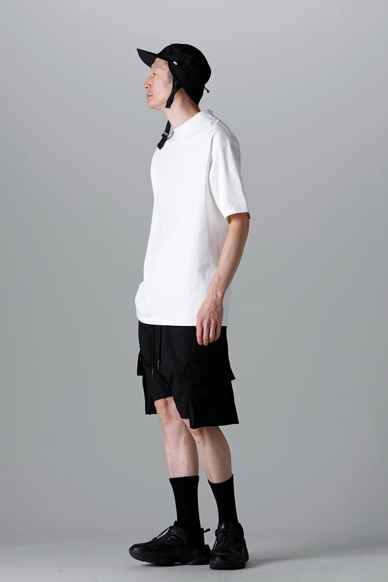 Drop Shoulder-T White