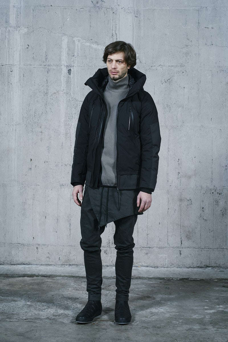 High Density Cotton Nylon Weather Down Jacket RBE-005