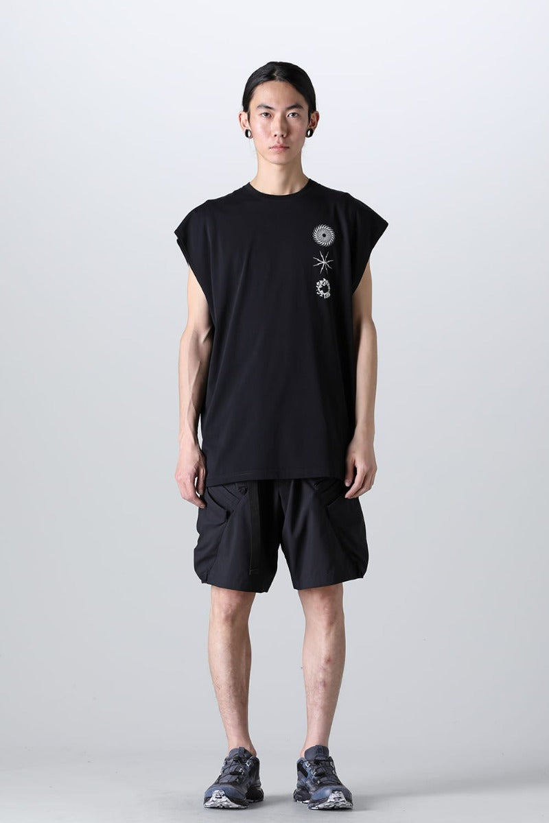 Sleeveless T-shirt Black