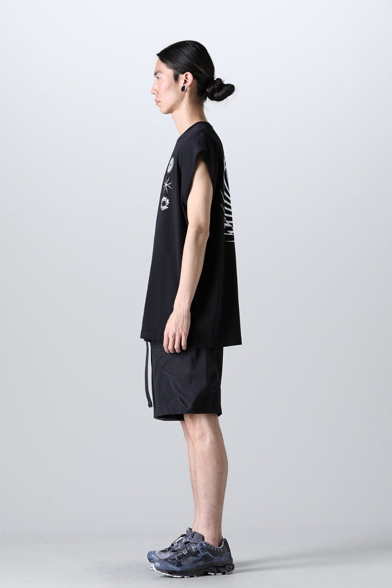 Sleeveless T-shirt Black