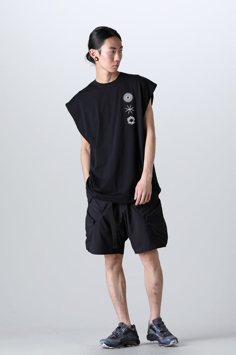 Sleeveless T-shirt Black