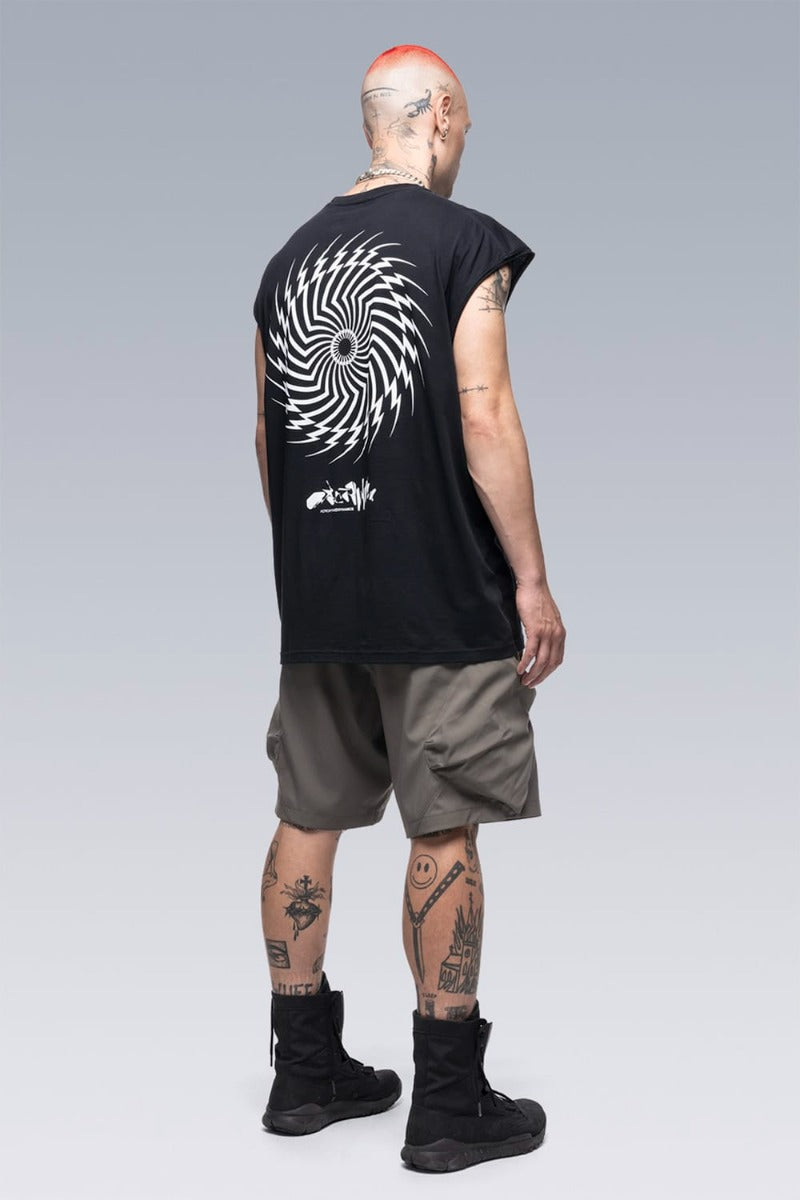 Sleeveless T-shirt Black