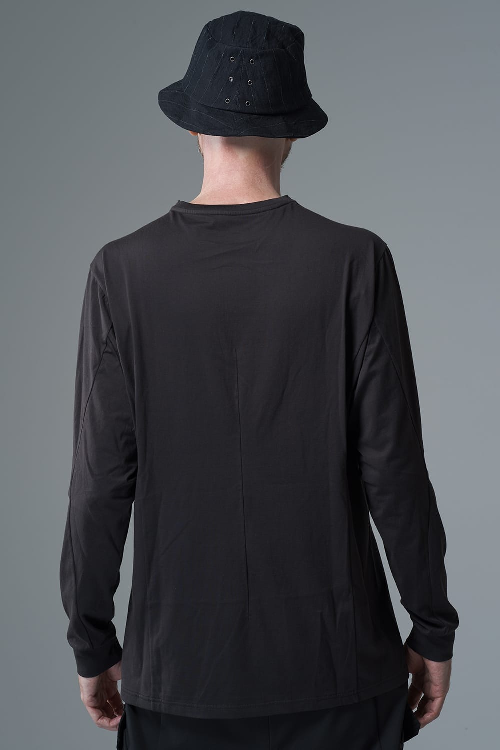 Long sleeve egyptian cotton jersey ( SUVIN )  Espresso