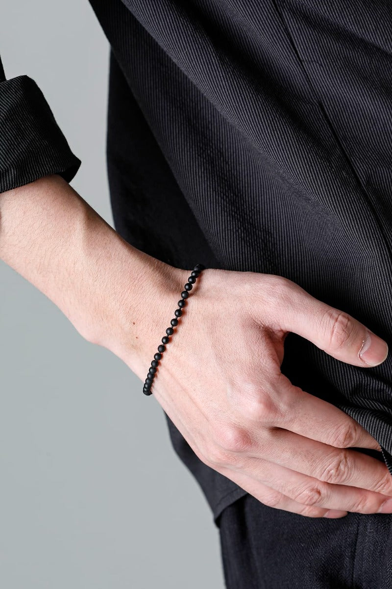 ball chain bracelet. -S- regular Black