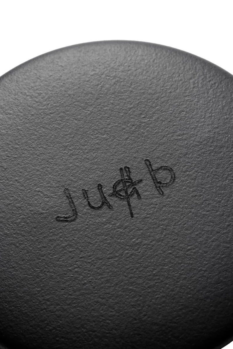 judb metal badge. (small) Black