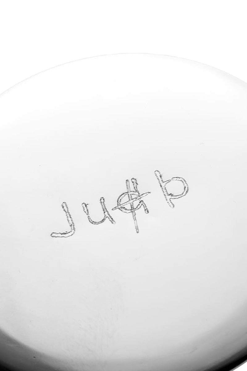 judb metal badge. (medium) Silver