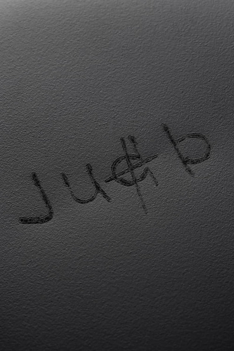 judb metal badge. (large) Black