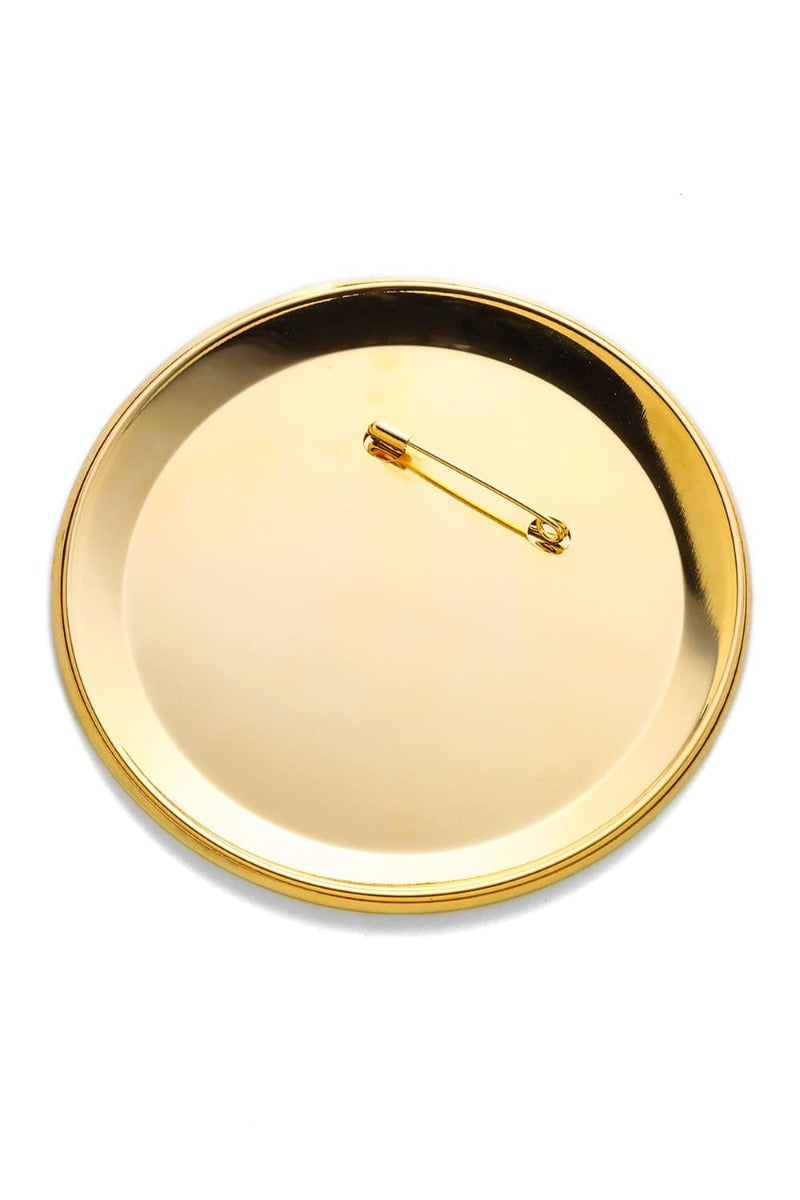 judb metal badge. (large) Gold