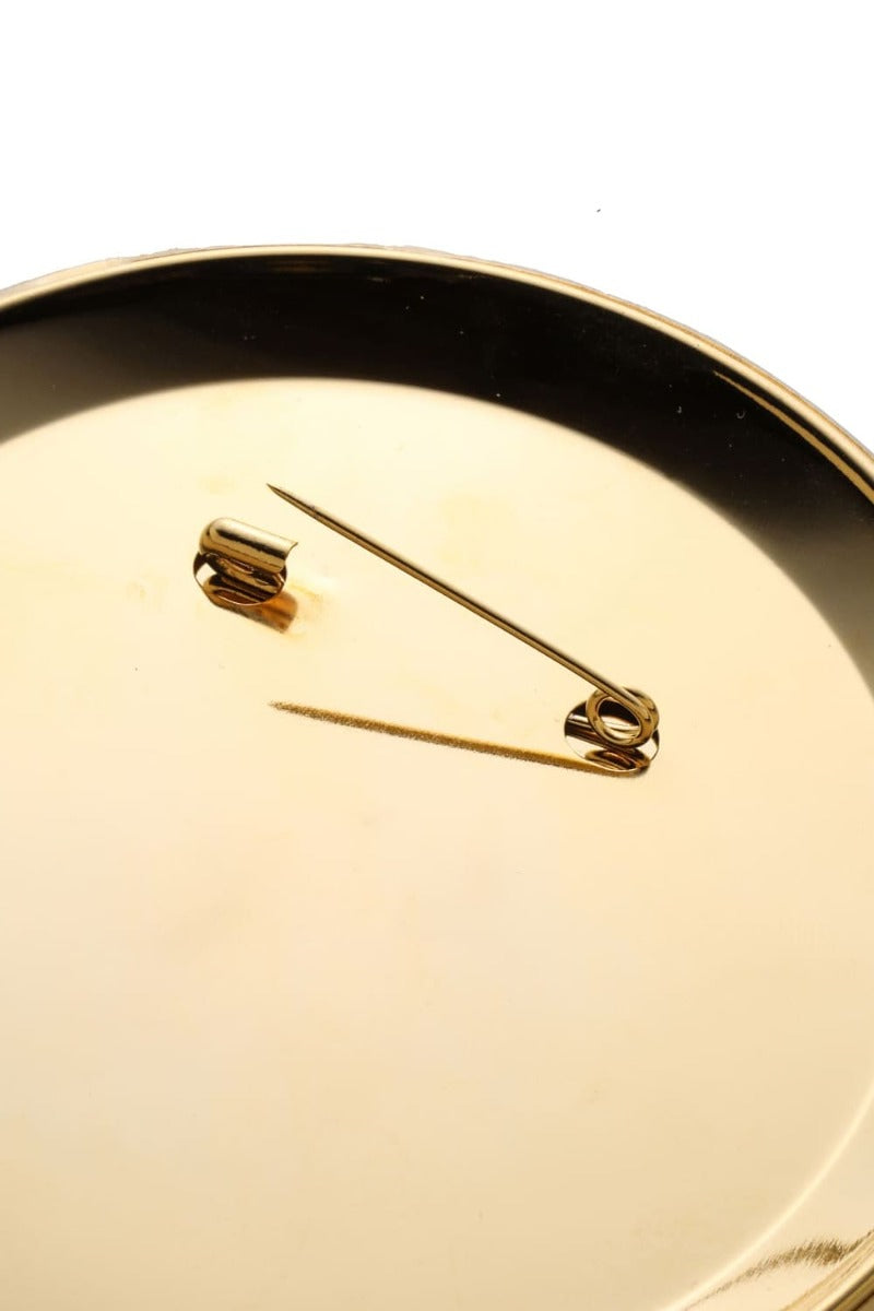 judb metal badge. (large) Gold