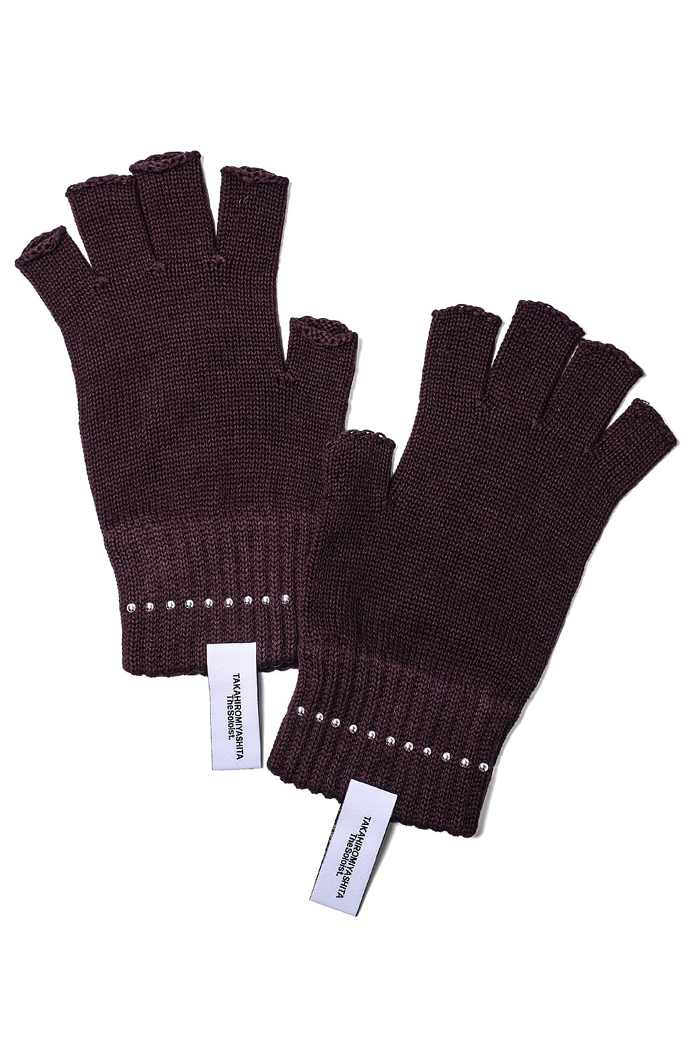 fingerless gloves Bordeaux