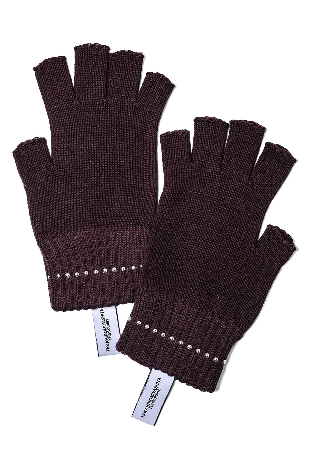 fingerless gloves Bordeaux