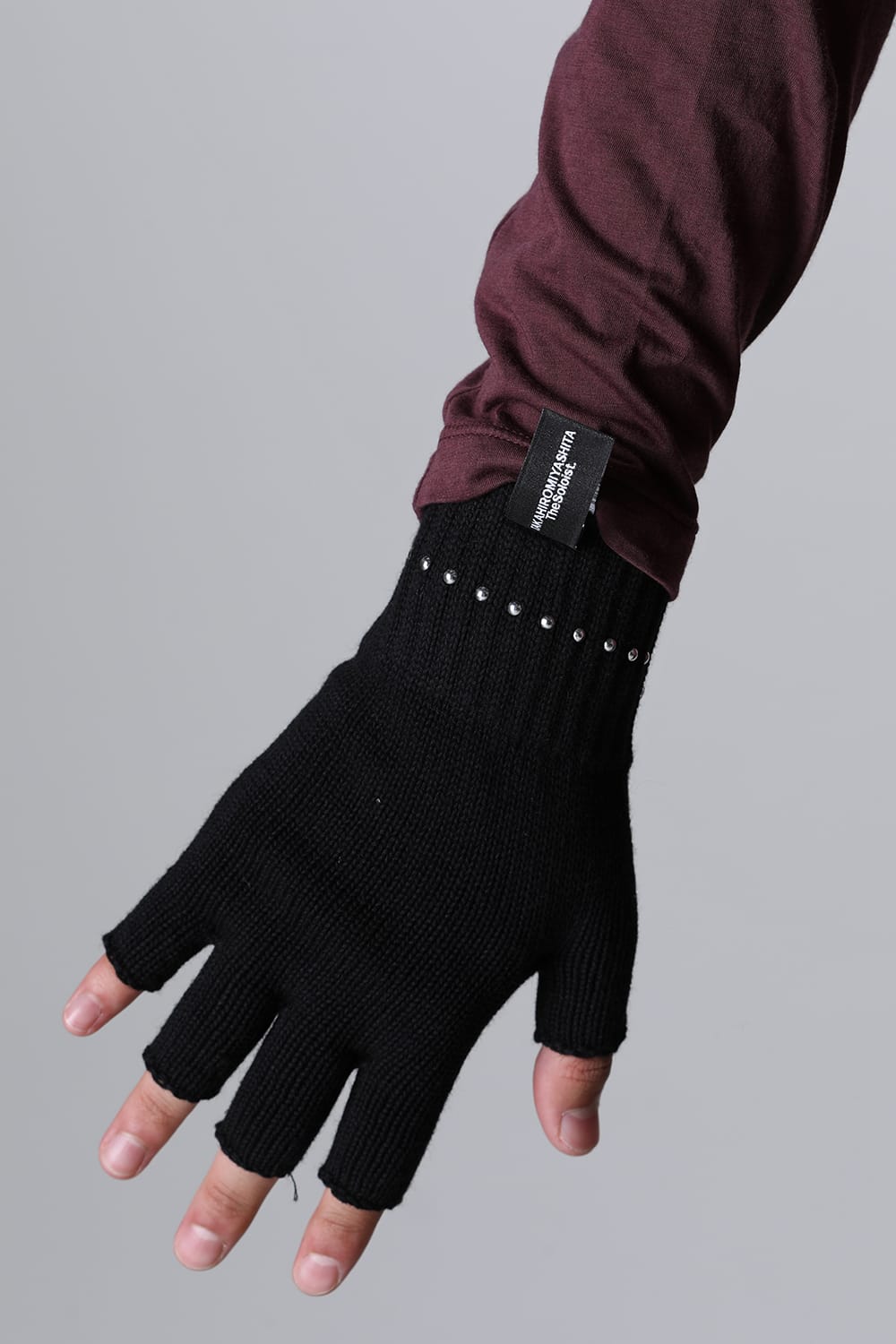 フィンガーレス グローブ ブラック