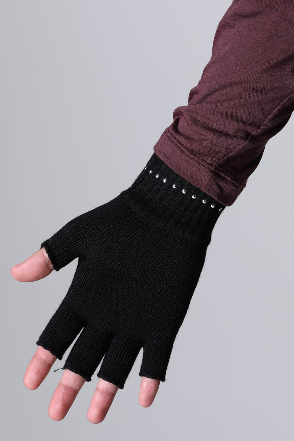 フィンガーレス グローブ ブラック