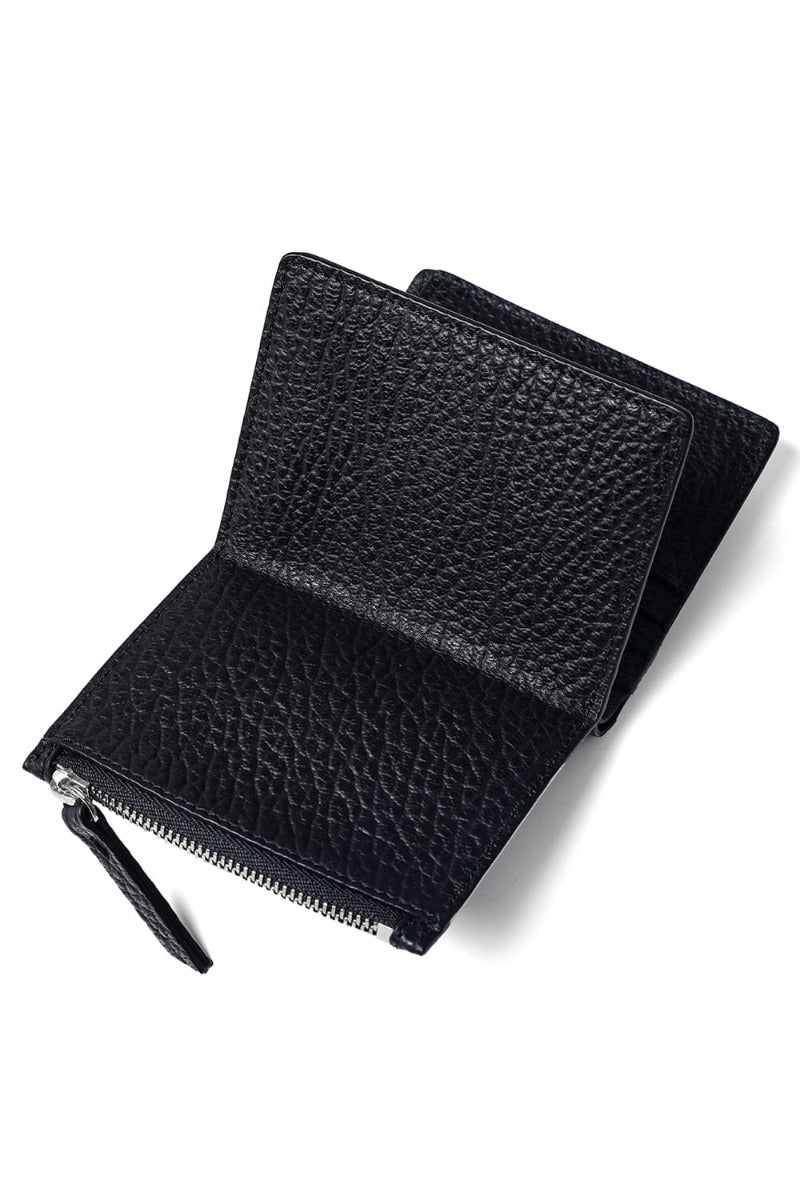 Small Flip Flap Wallet Grainy Leather