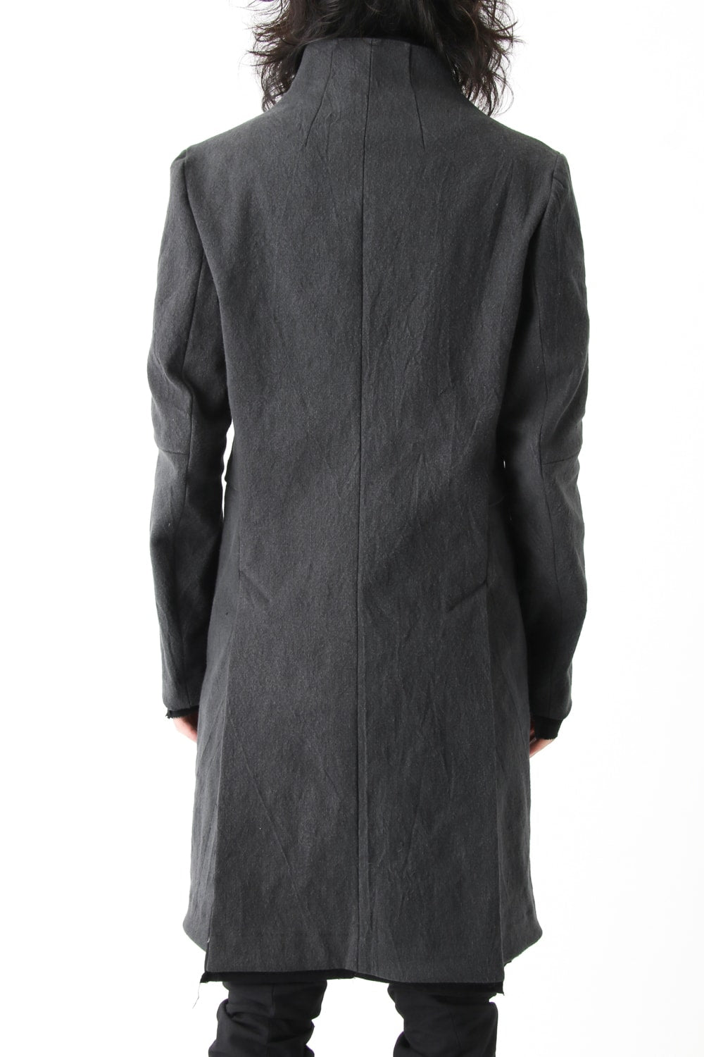 Layered Hi-Necked Coat