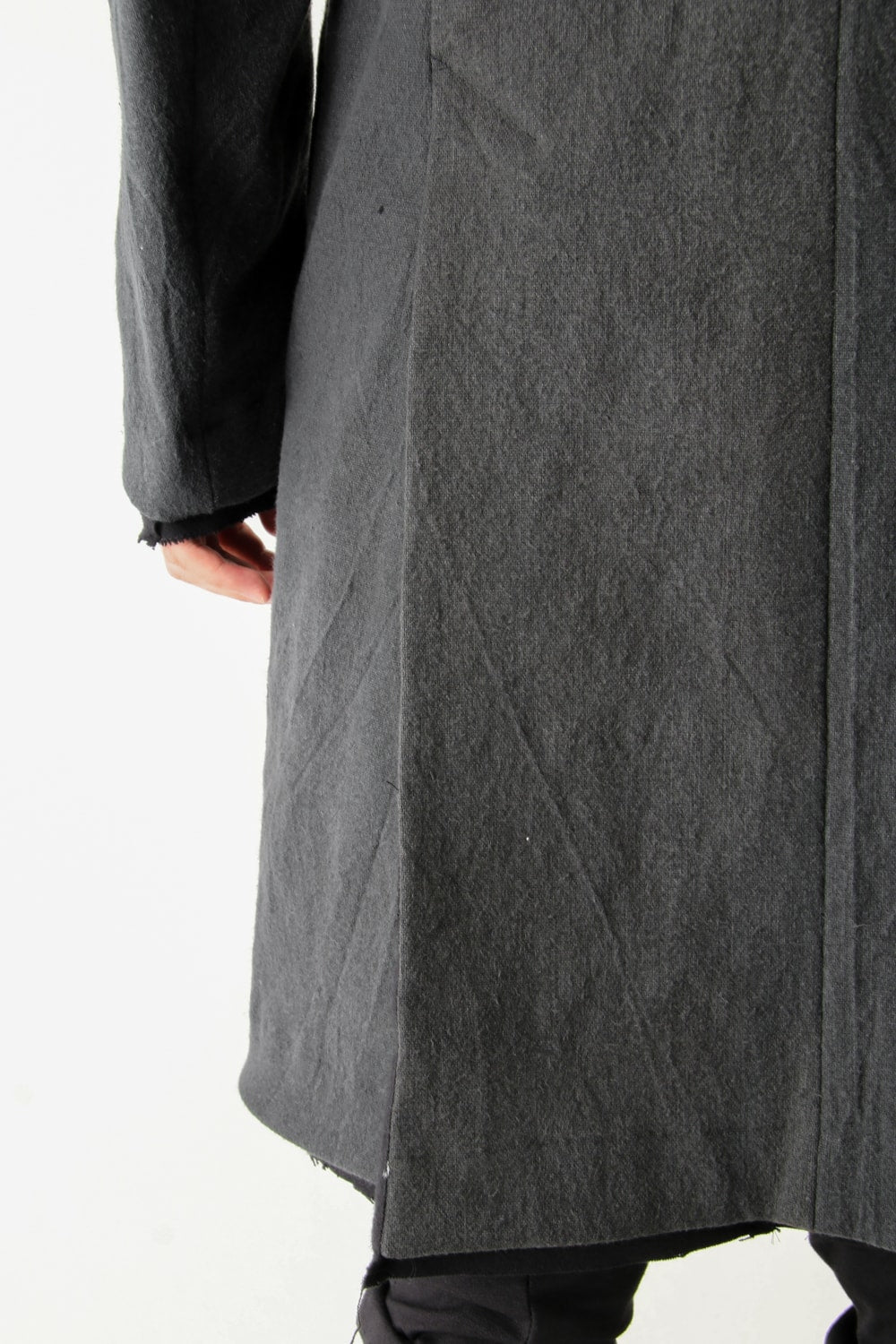 Layered Hi-Necked Coat