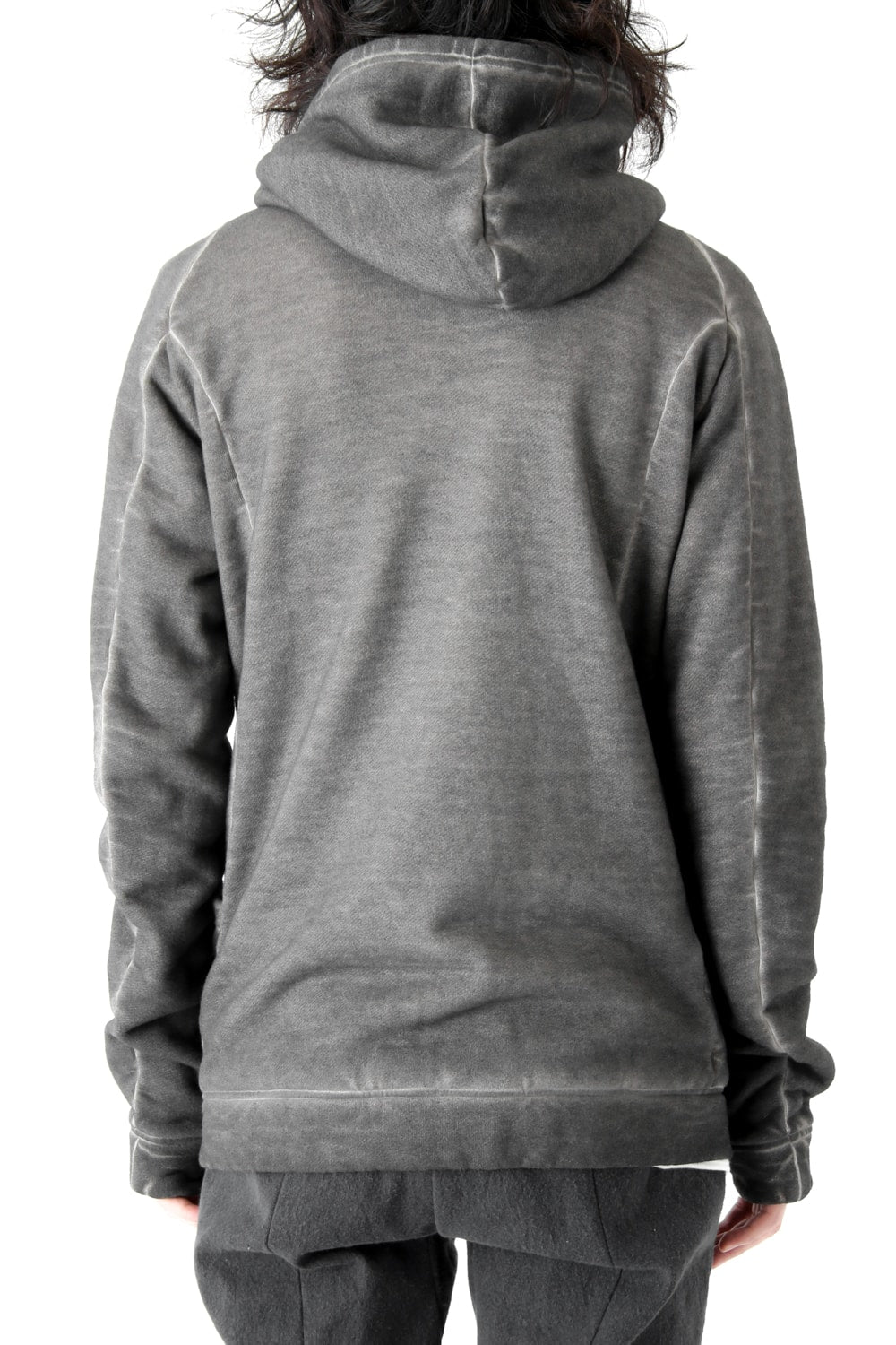 Product dyed Cold Dye Zip Up Parka