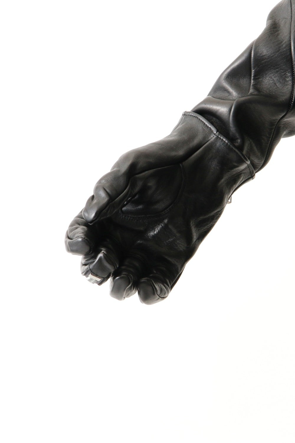 Horse Leather Zip Gloves 