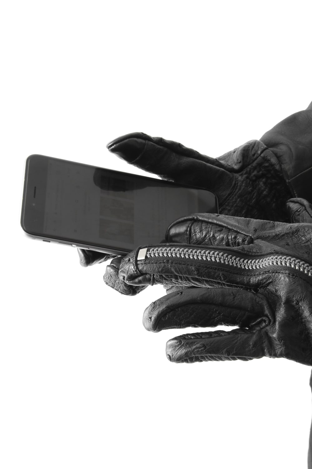 FASCINATE LIMITED Orstrich Zip Gloves