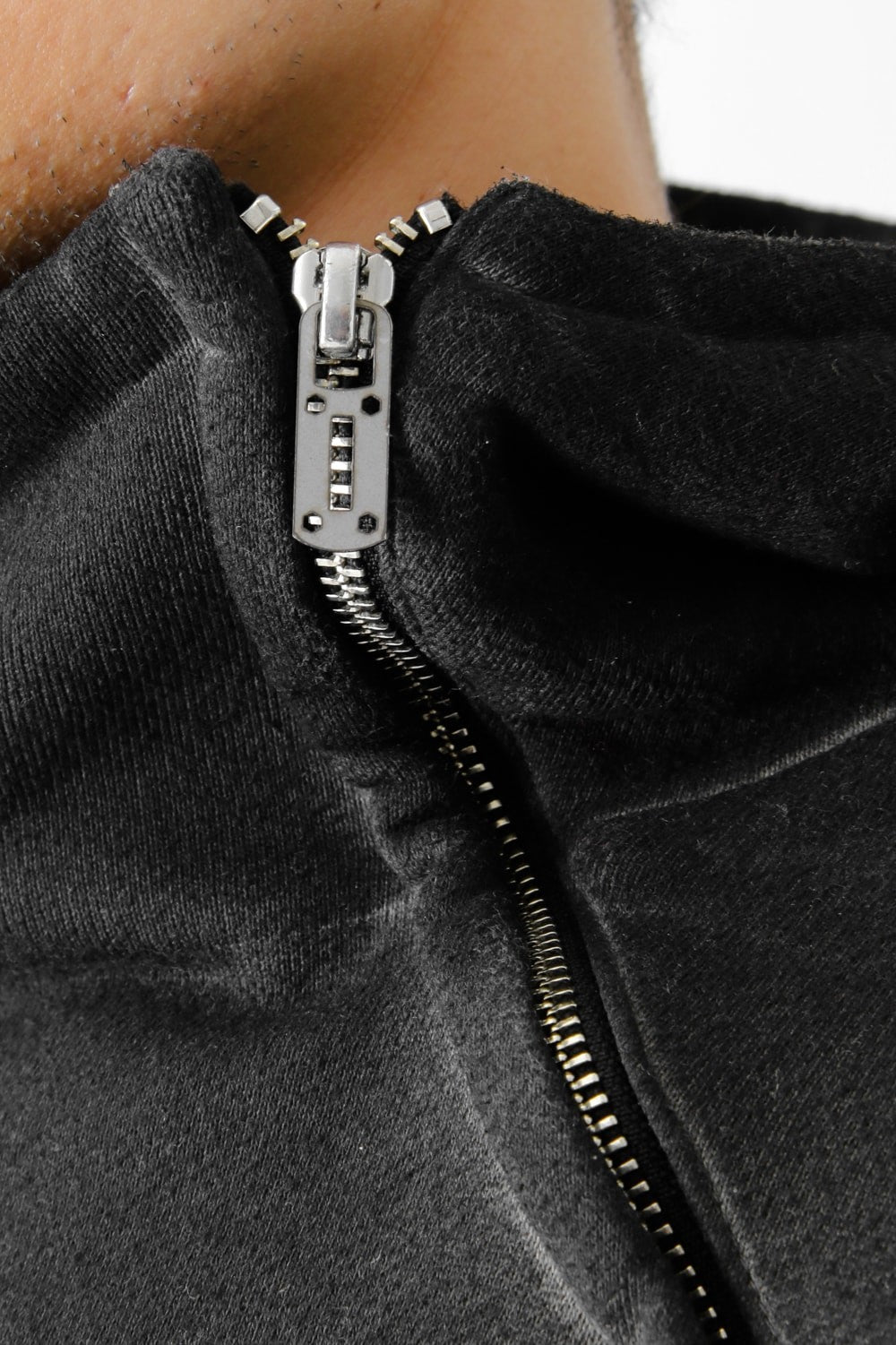 Product dyed Cold Dye Pullover Parka Black