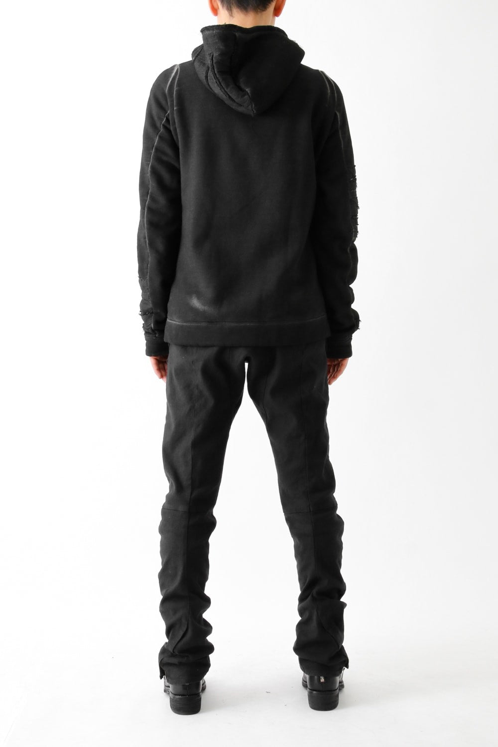 Product dyed Cold Dye Pullover Parka Black