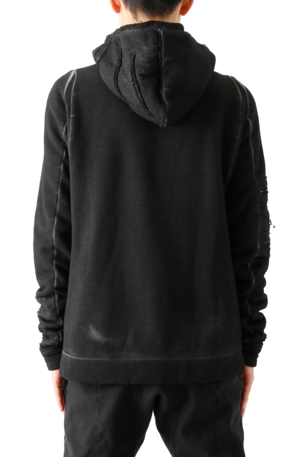 Product dyed Cold Dye Pullover Parka Black
