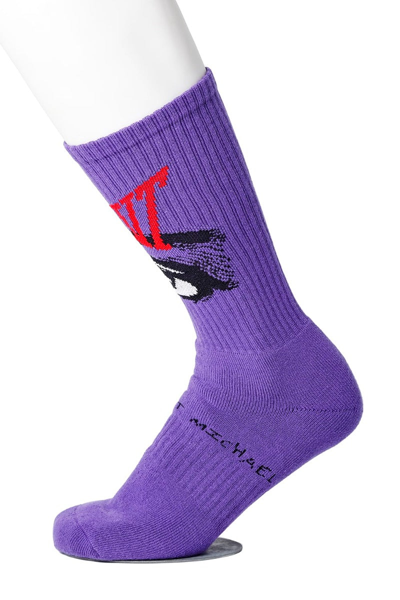Eye Socks Purple