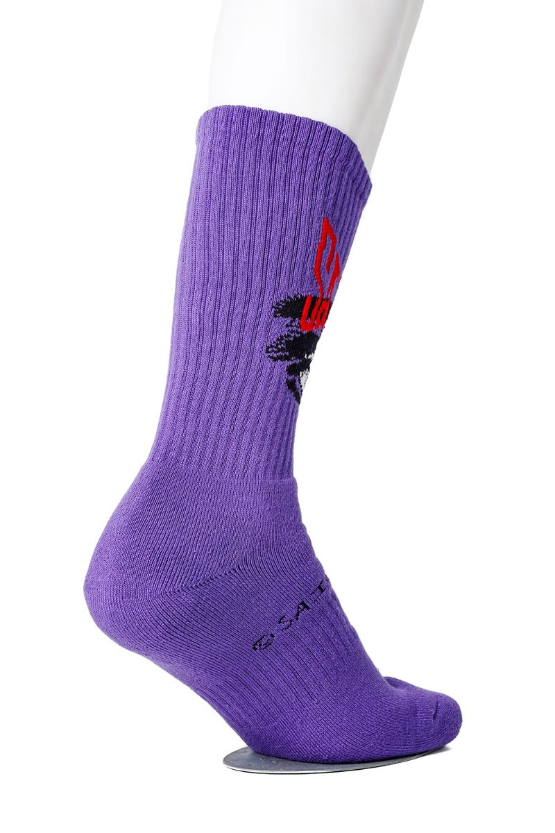 Eye Socks Purple
