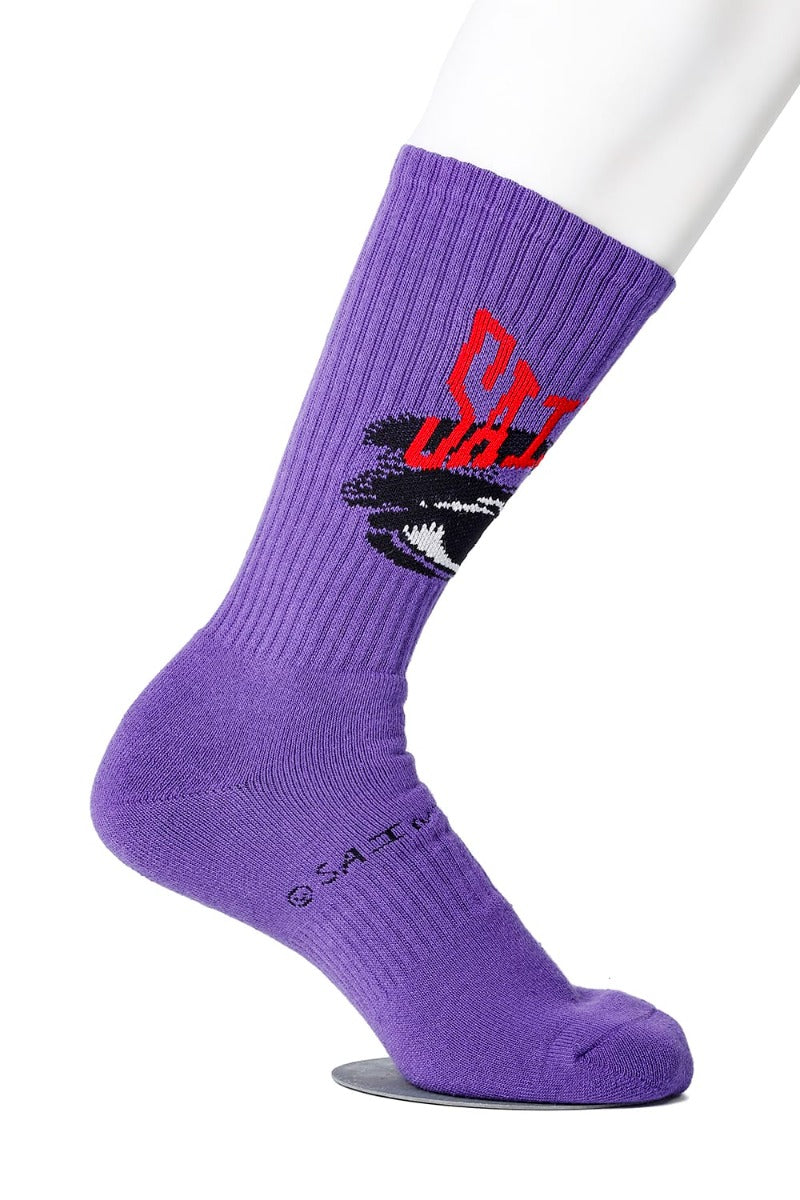 Eye Socks Purple