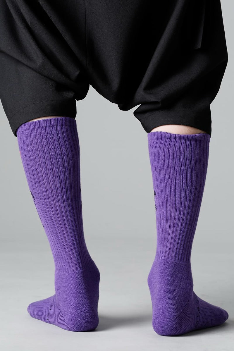 Eye Socks Purple