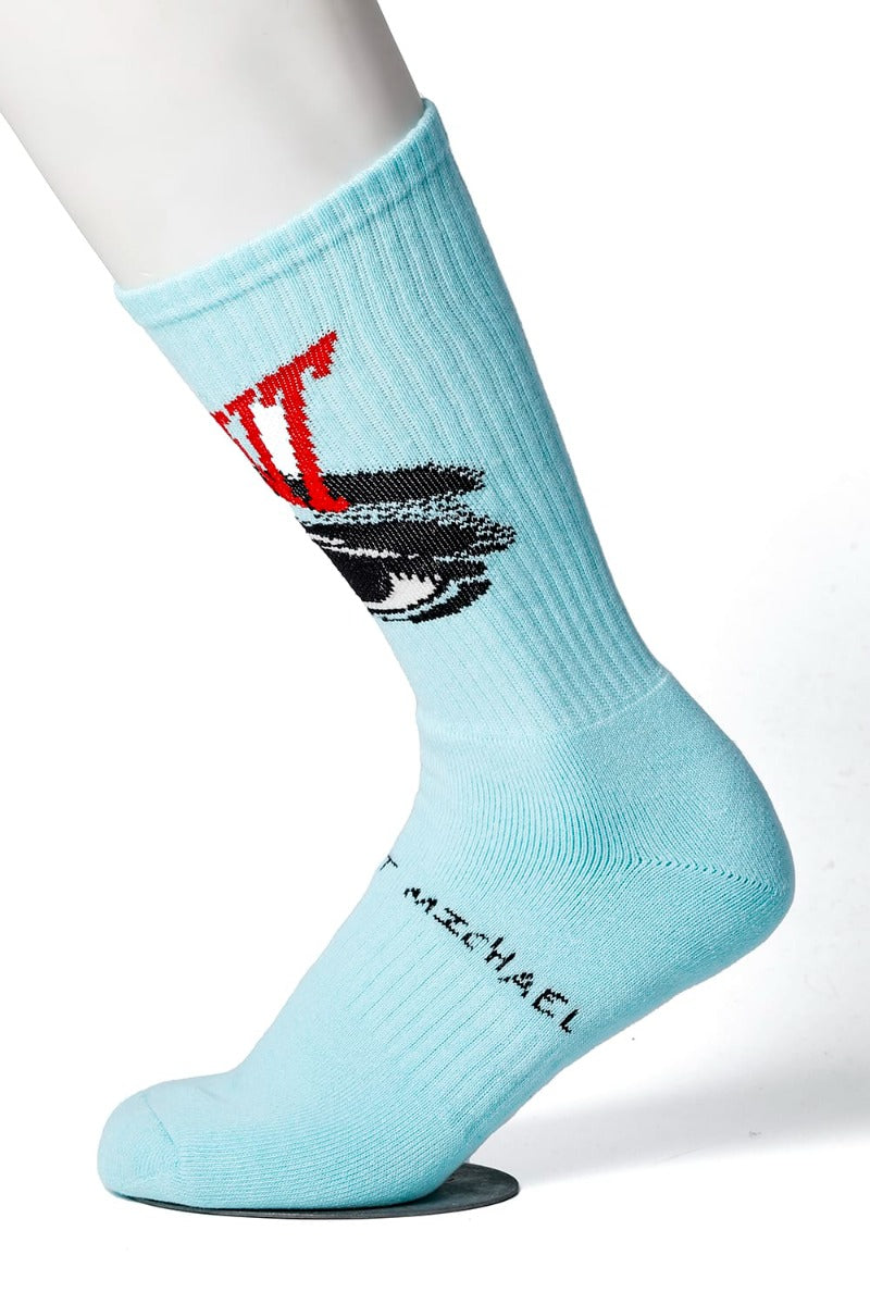 Eye Socks Blue