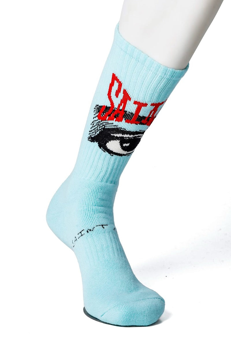 Eye Socks Blue