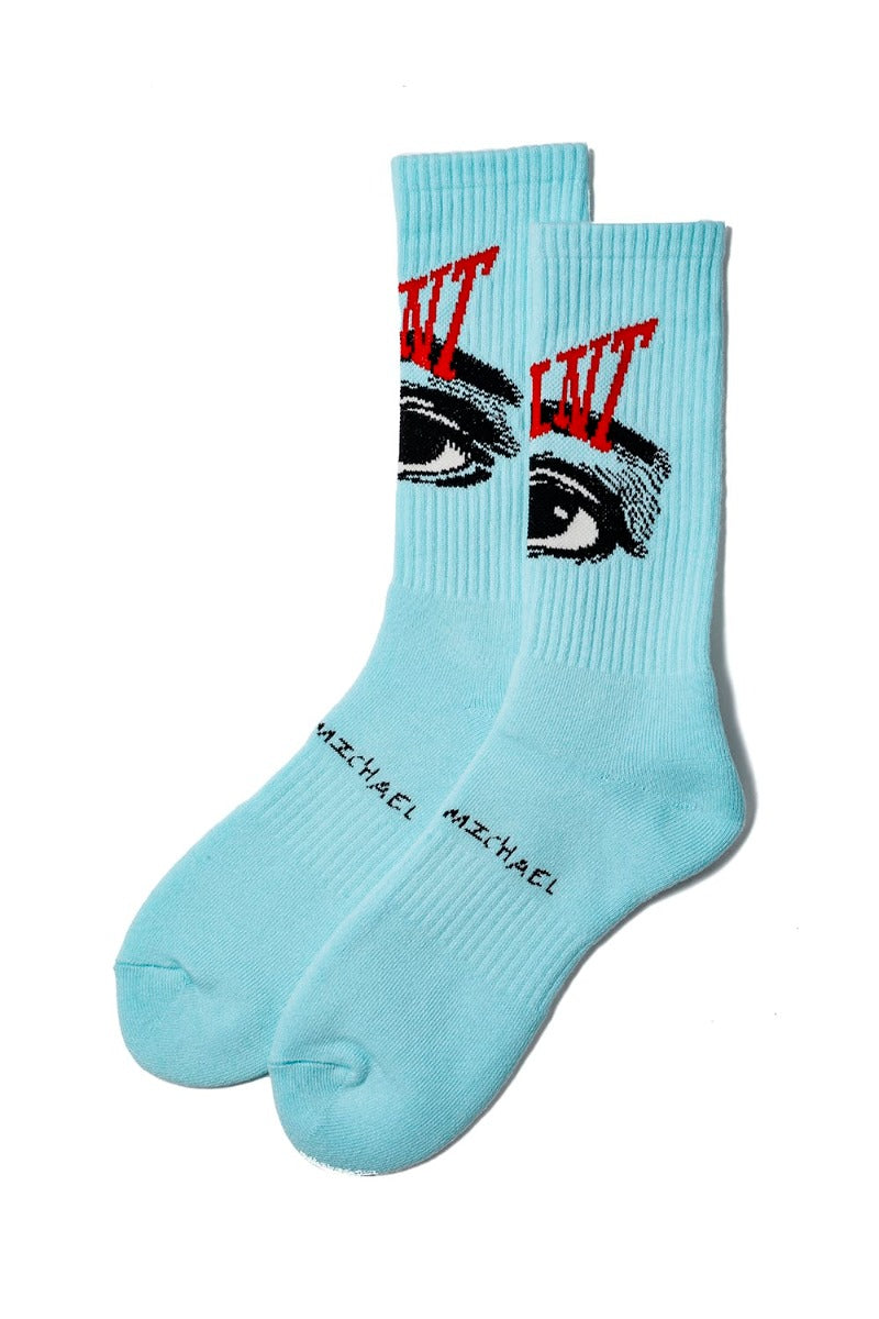 Eye Socks Blue