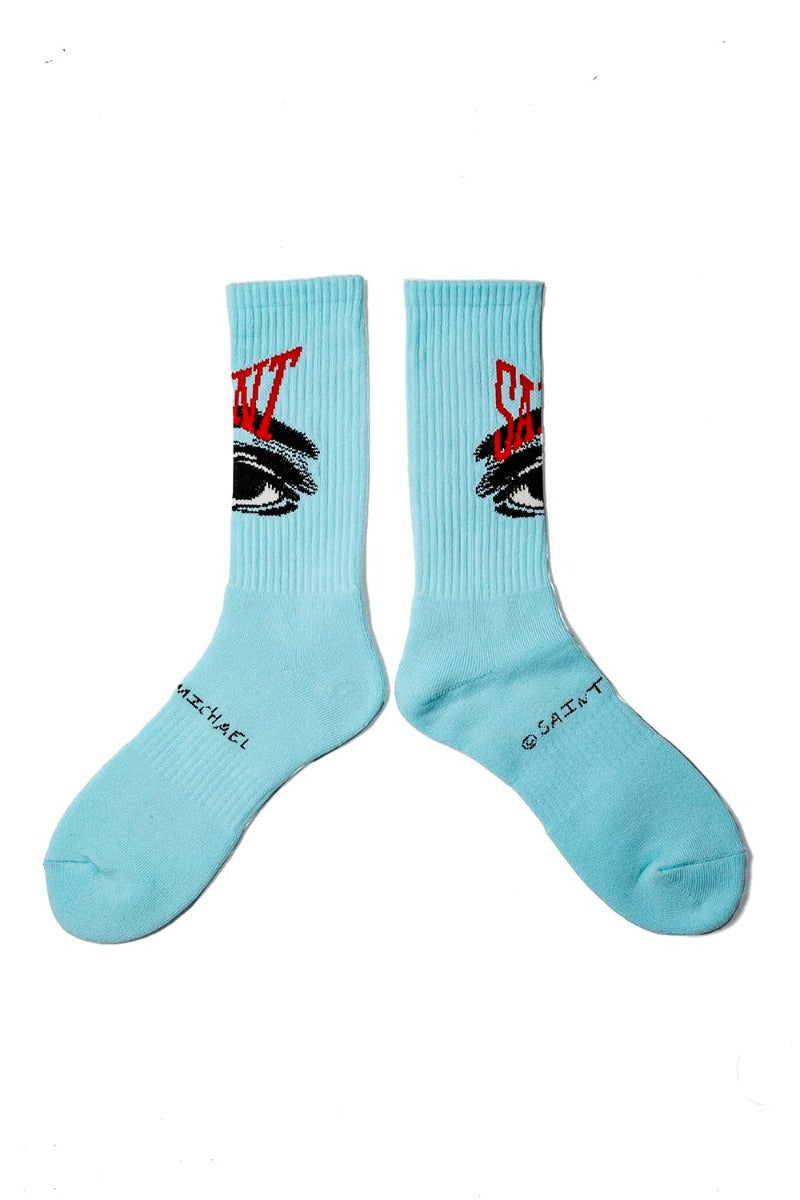 Eye Socks Blue
