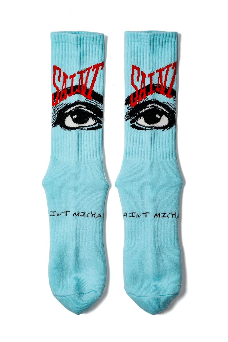 Eye Socks Blue