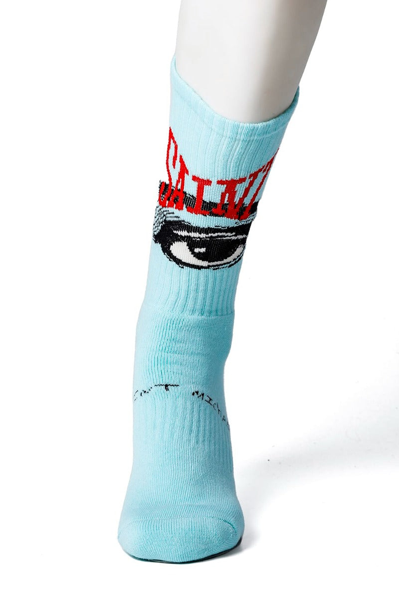 Eye Socks Blue